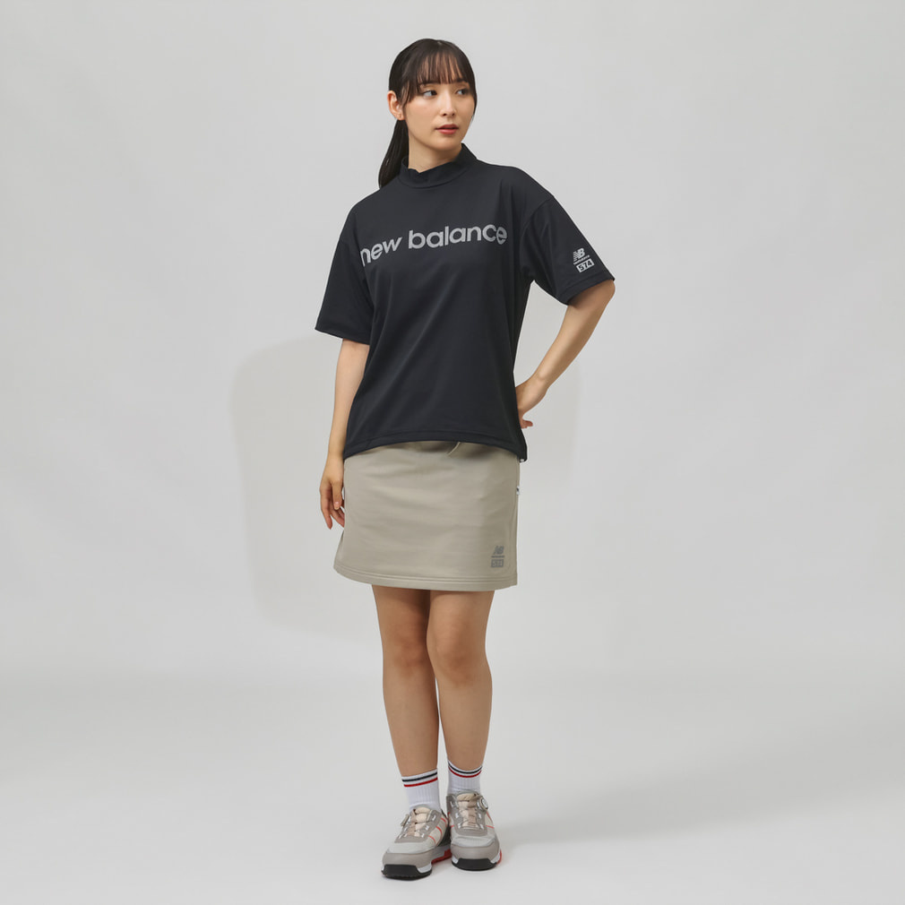 ニューバランス レディース ゴルフウェア 半袖シャツ 秋 冬 H/SLEEVE