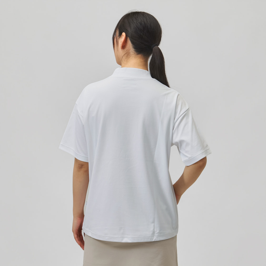 ニューバランス レディース ゴルフウェア 半袖シャツ 秋 冬 H/SLEEVE