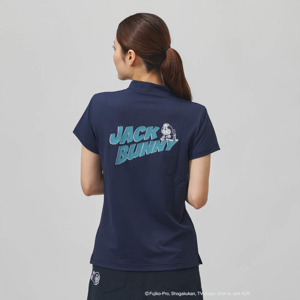 ジャック バニー レディース ゴルフウェア 半袖シャツ 秋 冬