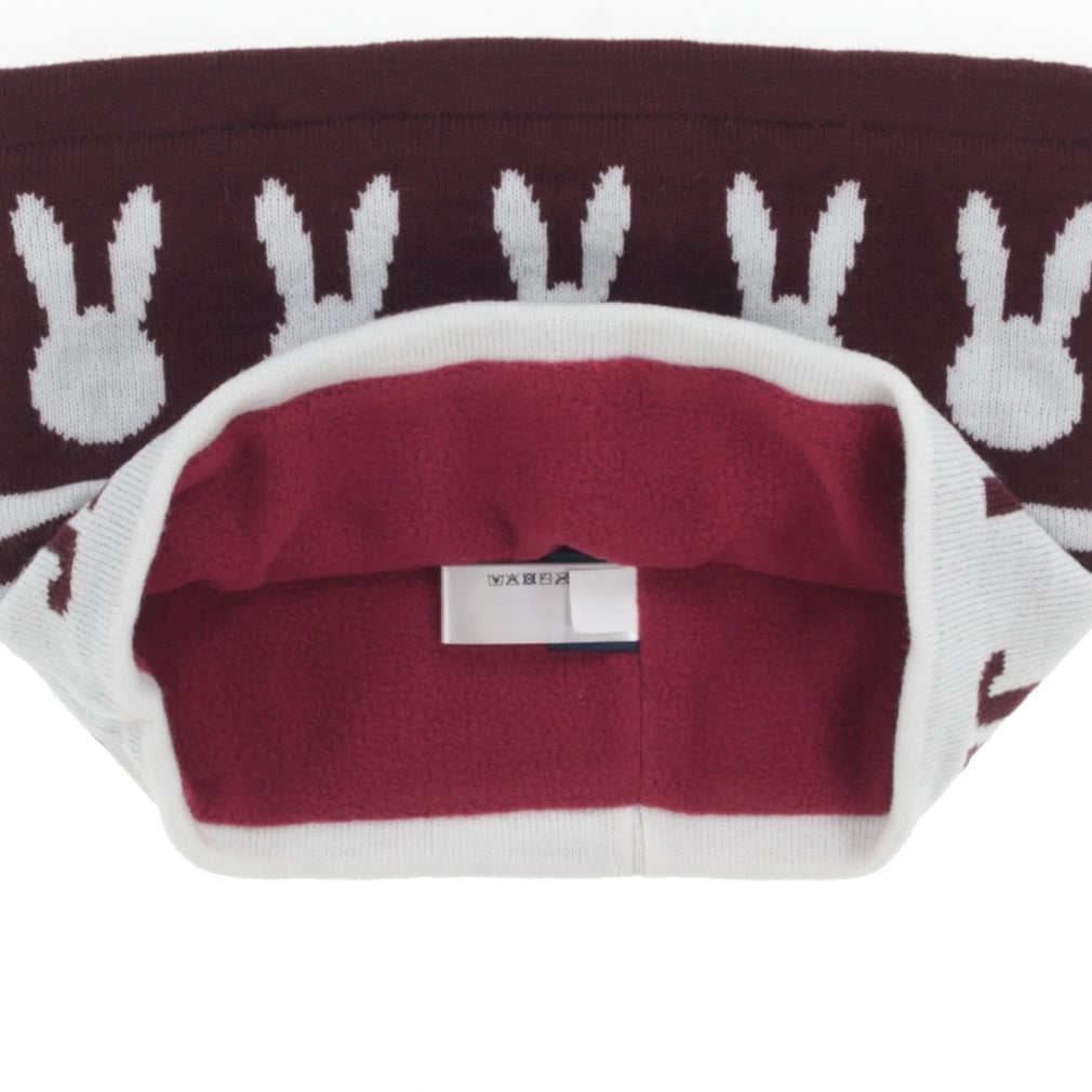 ジャック バニー ネックウォーマー うさぎニットネックウォーマー