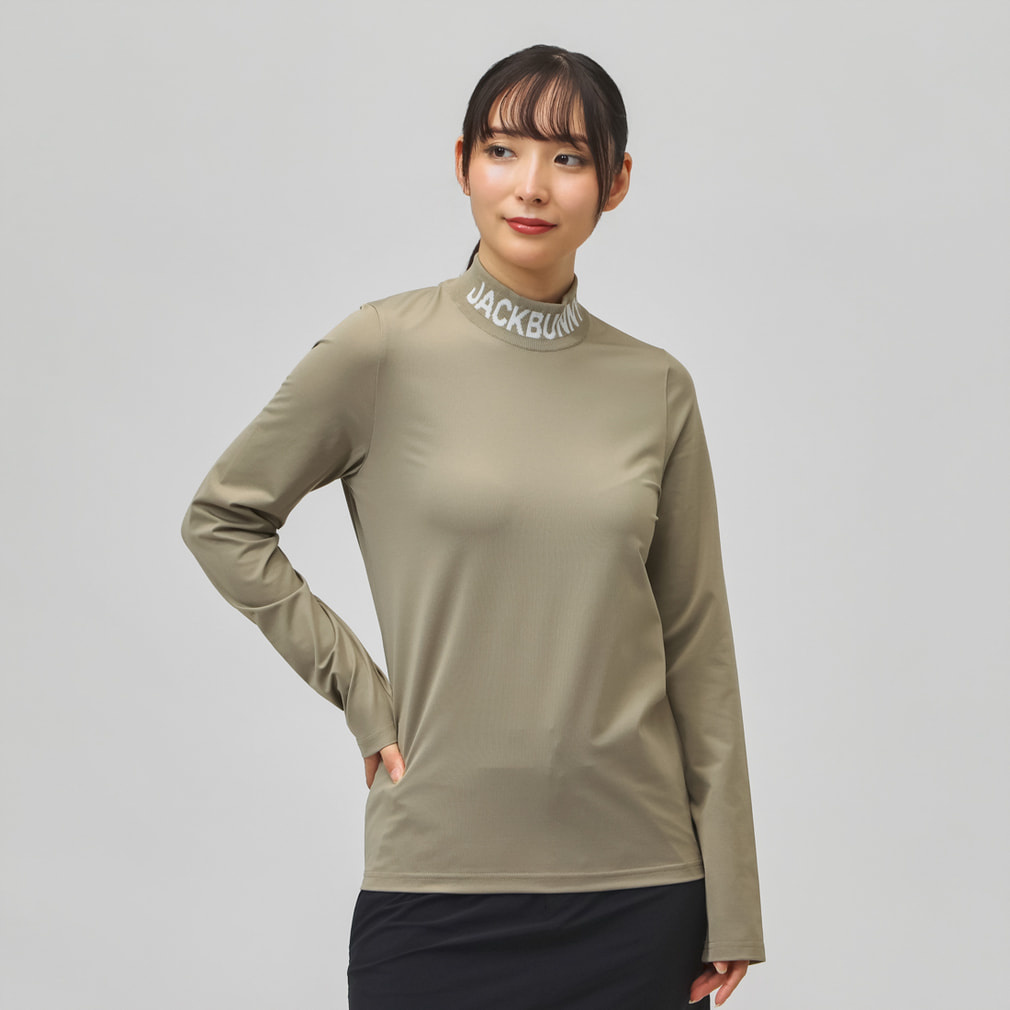 ジャック バニー レディース ゴルフウェア 長袖シャツ 秋 冬 【3WAY