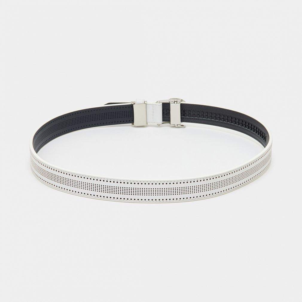 CHANEL純正　ラバーベルト　専用出品 バイカラーリバーシブルレザーベルト RC0742J - ラコステ（LACOSTE