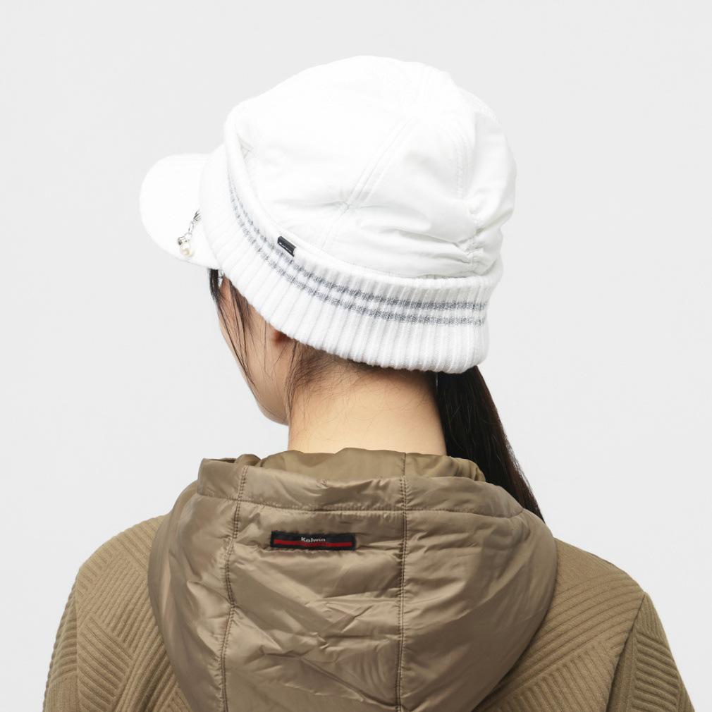 コルウィン レディース ゴルフウェア キャップ 秋 冬 ニットキャップ