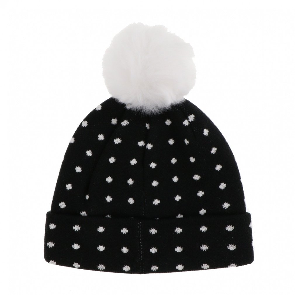 パーリーゲイツ レディース ゴルフウェア ニット帽子 秋 冬 フェイク