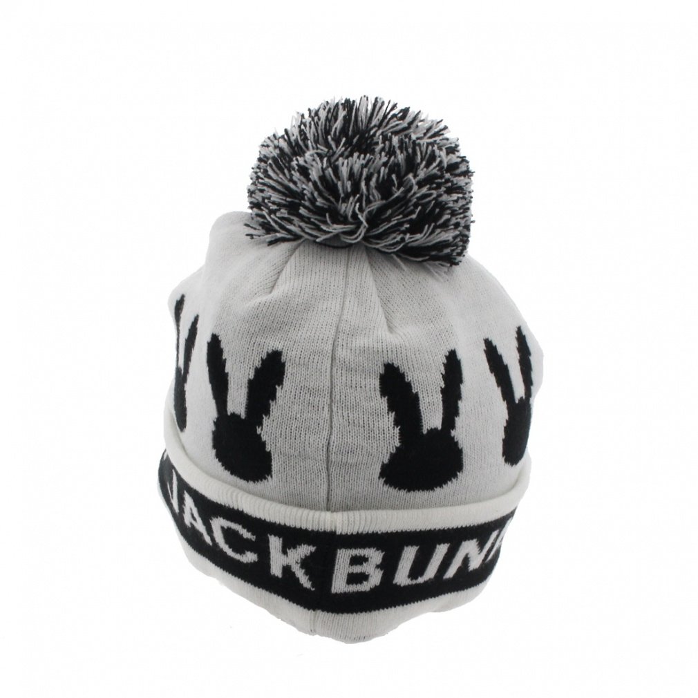 ジャック バニー ゴルフウェア ニット帽子 秋 冬 うさぎニットキャップ