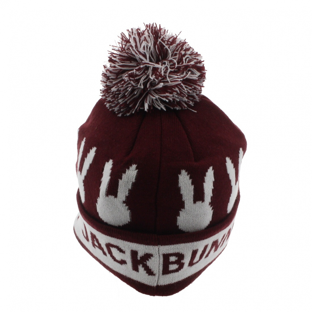 ジャック バニー ゴルフウェア ニット帽子 秋 冬 うさぎニットキャップ