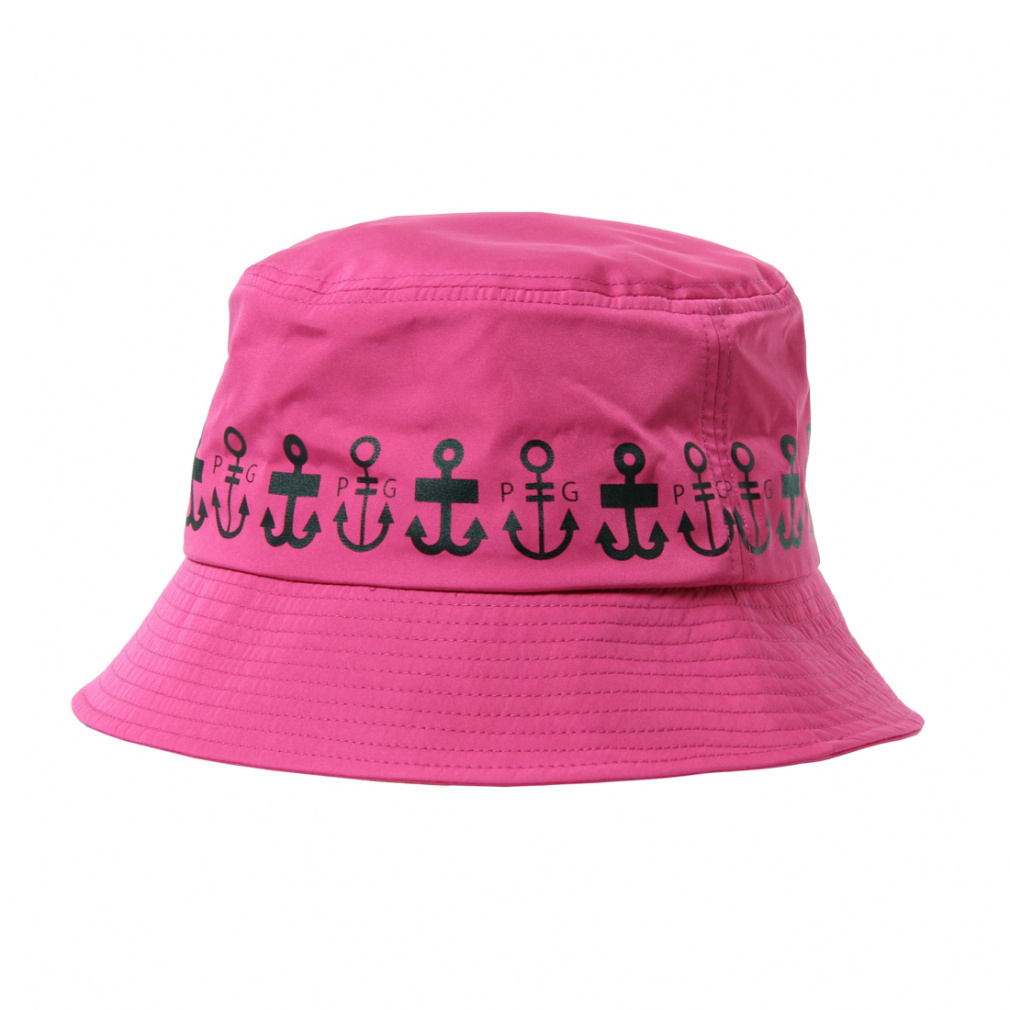 パーリーゲイツ ゴルフウェア ハット 秋 冬 ロゴアンカー柄HAT