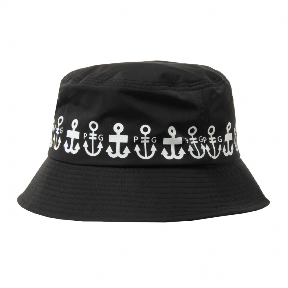 パーリーゲイツ ゴルフウェア ハット 秋 冬 ロゴアンカー柄HAT