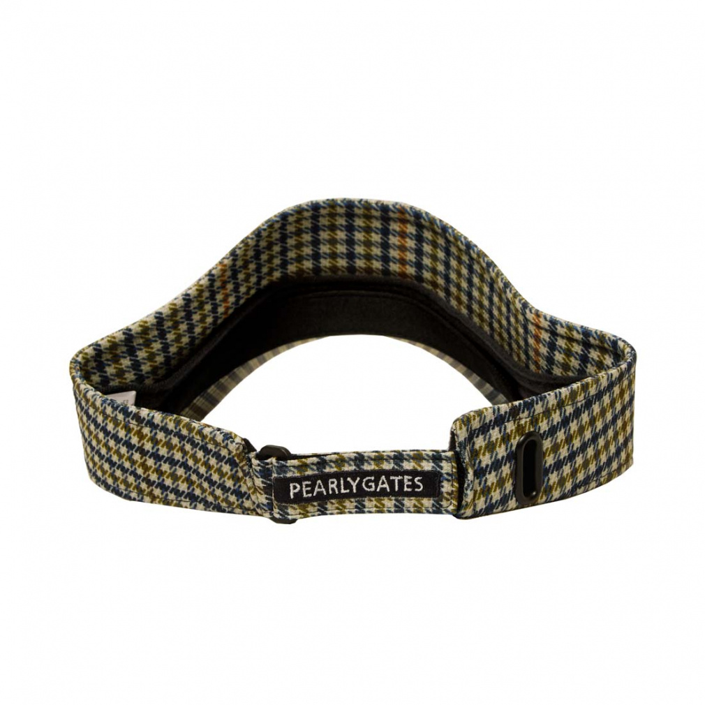 パーリーゲイツ ゴルフウェア キャップ 秋 冬 ガンクラブチェック柄