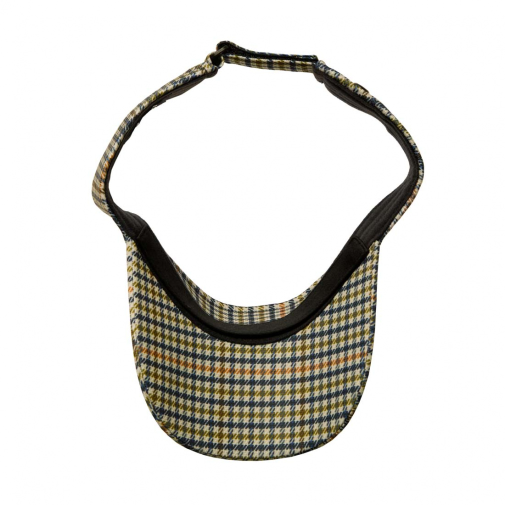 パーリーゲイツ ゴルフウェア キャップ 秋 冬 ガンクラブチェック柄