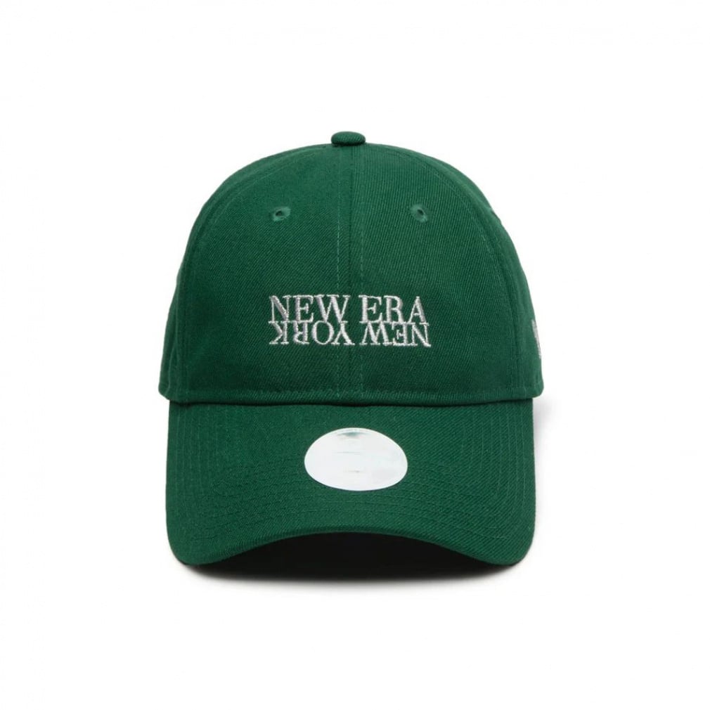 新品未使用 JURGEN LEHL カシミヤ100% 緑色 キャップ ニューエラ レディース ゴルフウェア キャップ 秋 冬 GFW 920LV