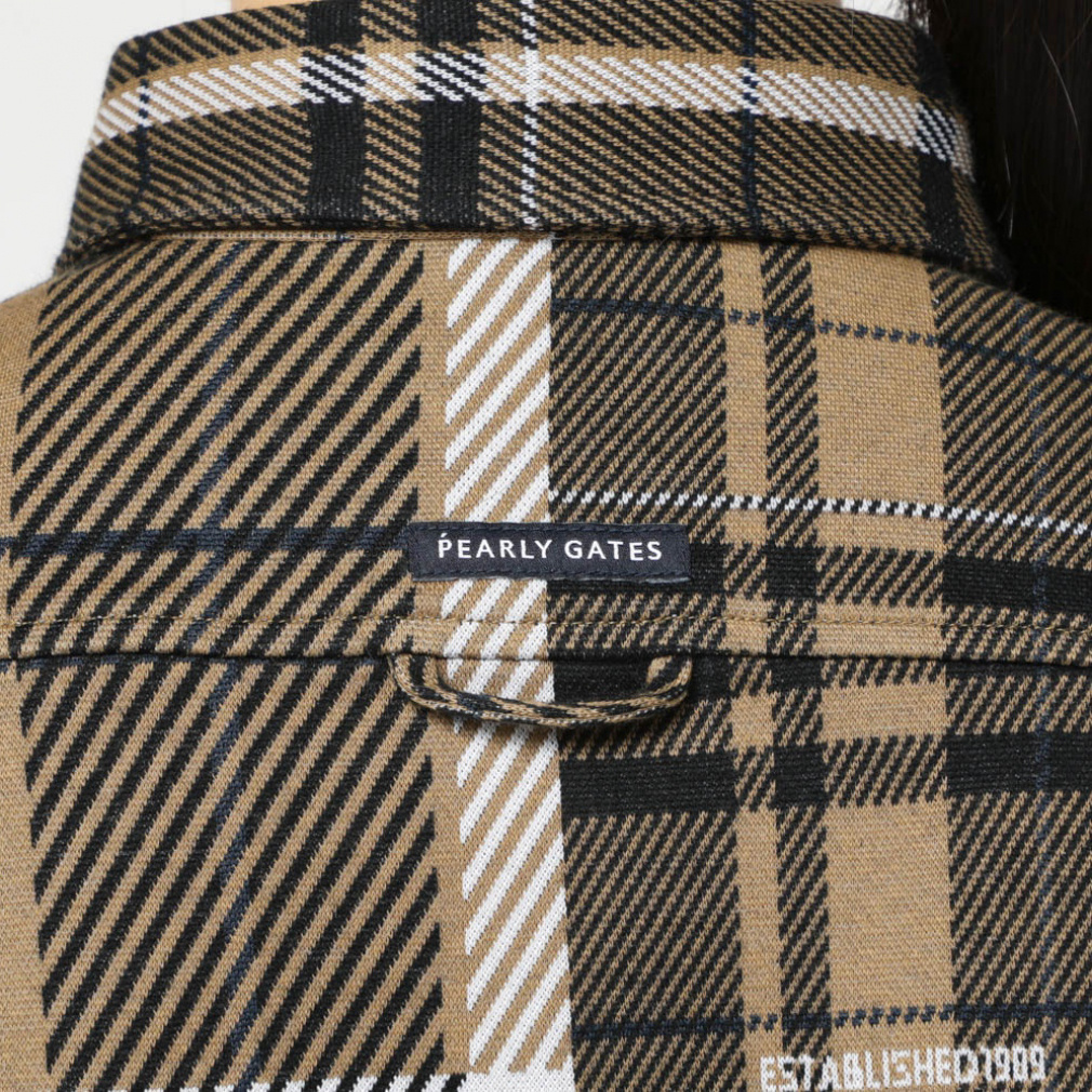 Wジャガード ロゴチェック柄 0553261006｜Alpen Online