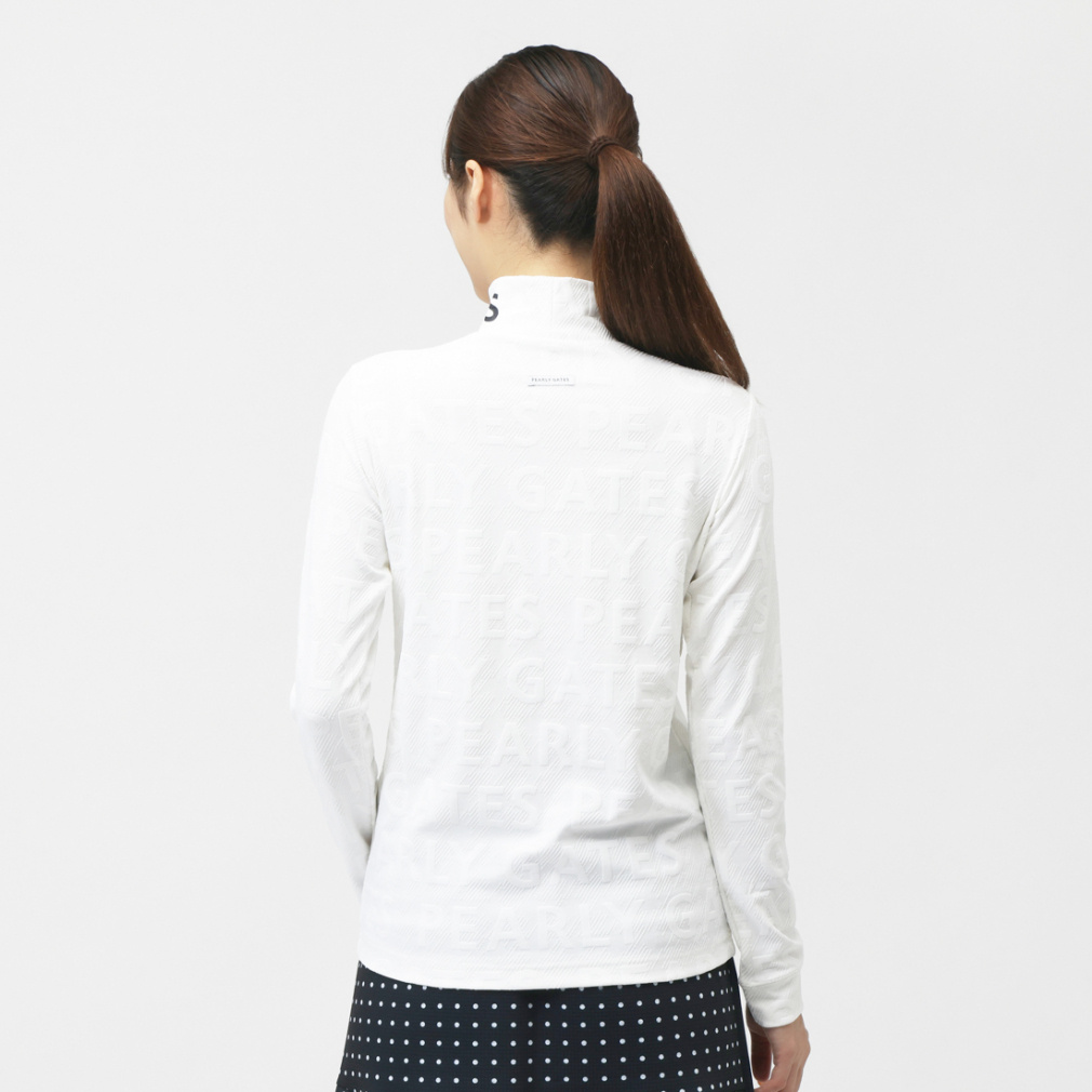パーリーゲイツ レディース ゴルフウェア 長袖シャツ 秋 冬 3DベアJQ
