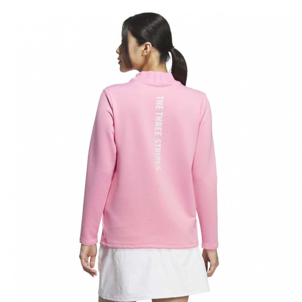 新品　XL アディダスゴルフセットアップ長袖ジャケットスカート OT ピンク 新品 XL アディダスゴルフセットアップ長袖ジャケットスカート