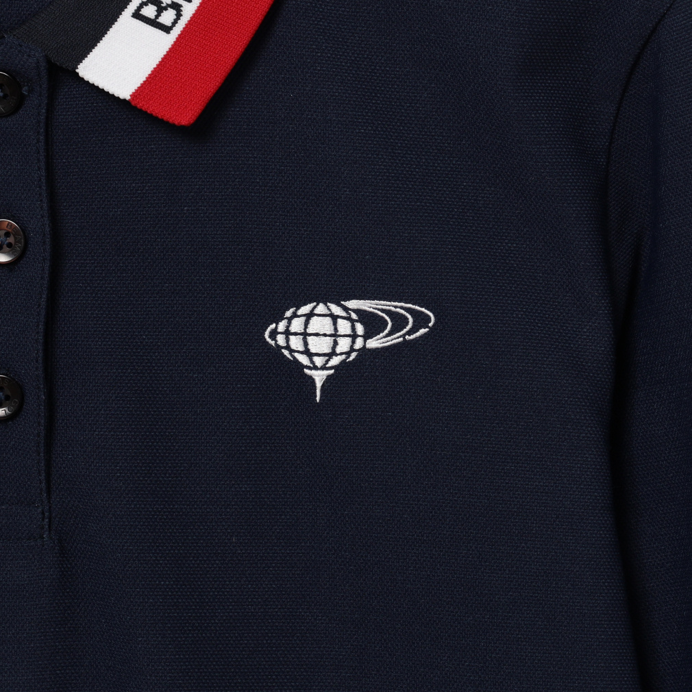 ビームスゴルフ レディース ゴルフウェア 長袖シャツ 秋 冬 ORANGE