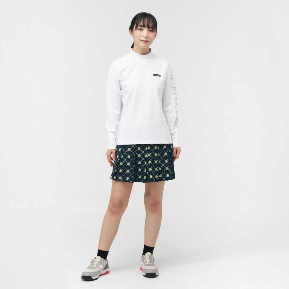 ジャック バニー レディース ゴルフウェア 長袖シャツ 秋 冬