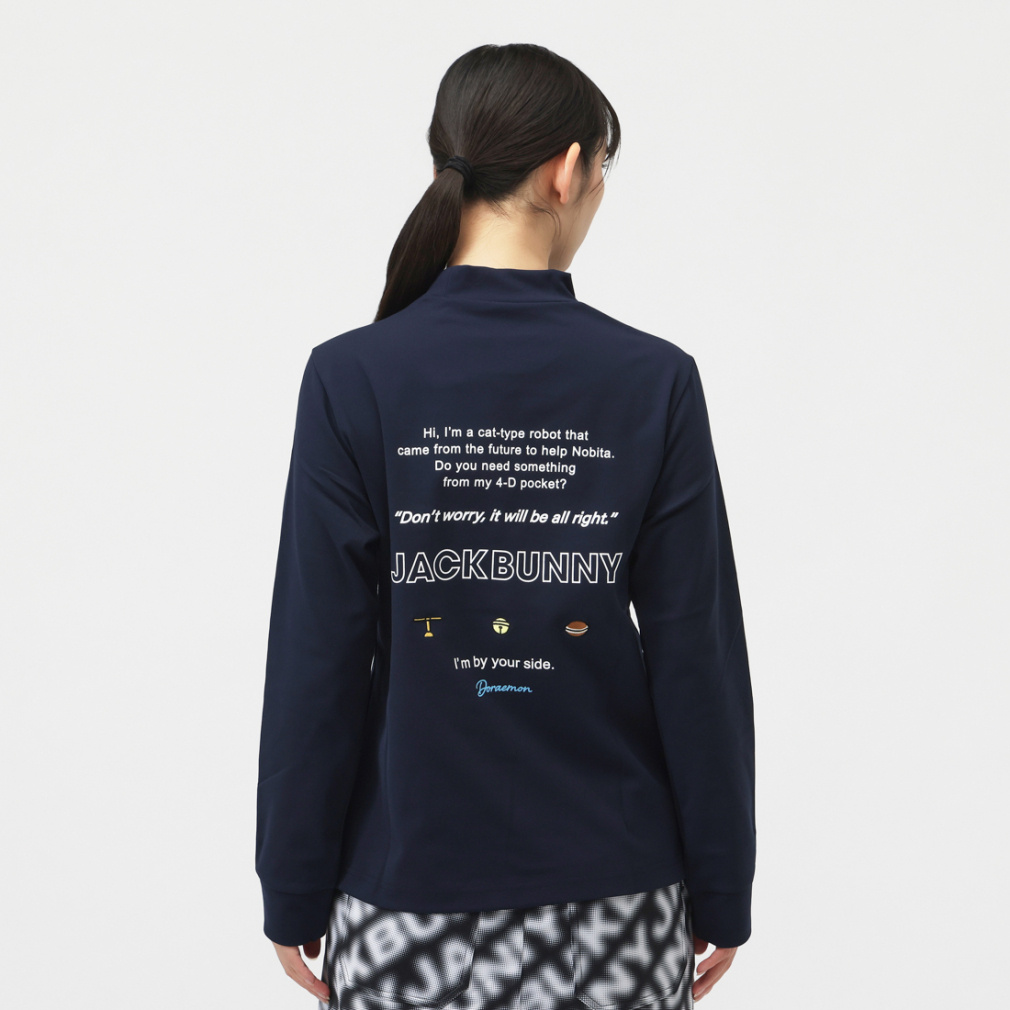 ジャック バニー レディース ゴルフウェア 長袖シャツ 秋 冬