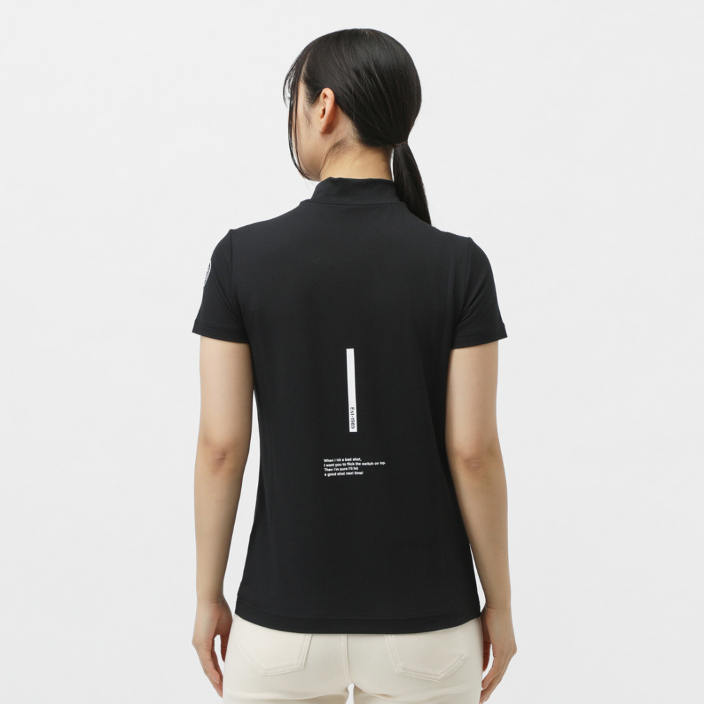 パーリーゲイツ レディース ゴルフウェア 半袖シャツ 春 夏 ベア疑似