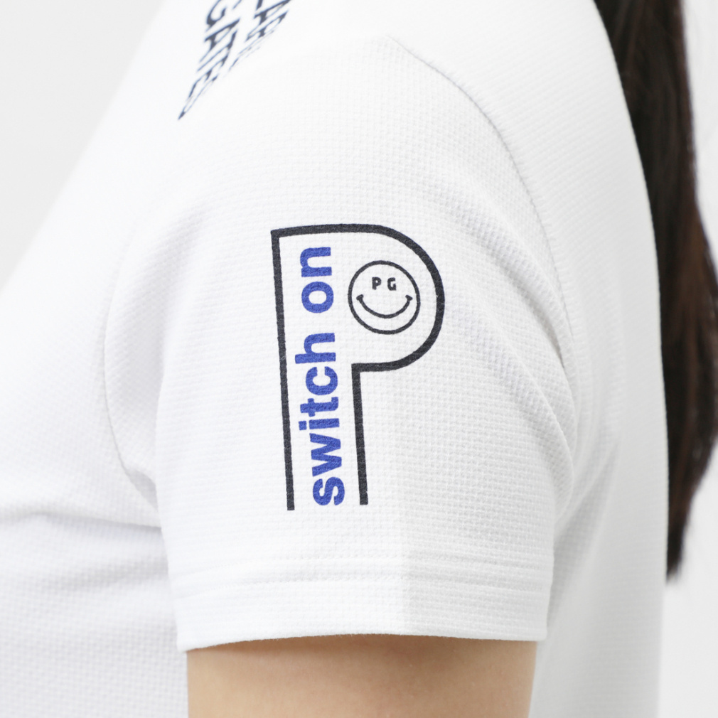 パーリーゲイツ レディース ゴルフウェア 半袖シャツ 春 夏 ベア疑似