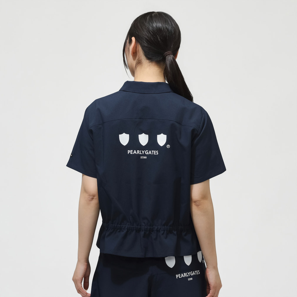 パーリーゲイツ レディース ゴルフウェア 半袖シャツ 春 夏 AMIDO