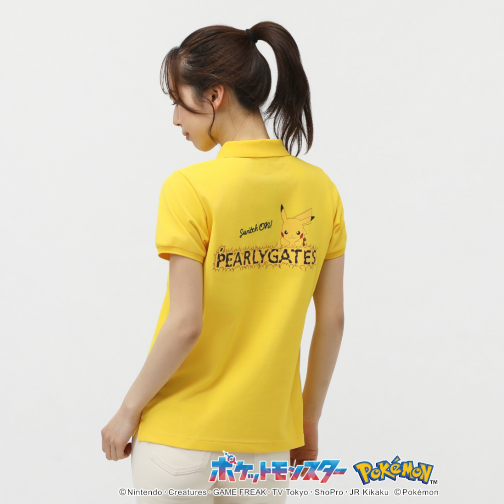 人気完売パーリーゲイツポケモンピカチュウ ボーダー調カノコ半袖ポロシャツサイズ0 楽天市場】PEARLY GATES ピカチュウ ボーダー調カノコ半袖