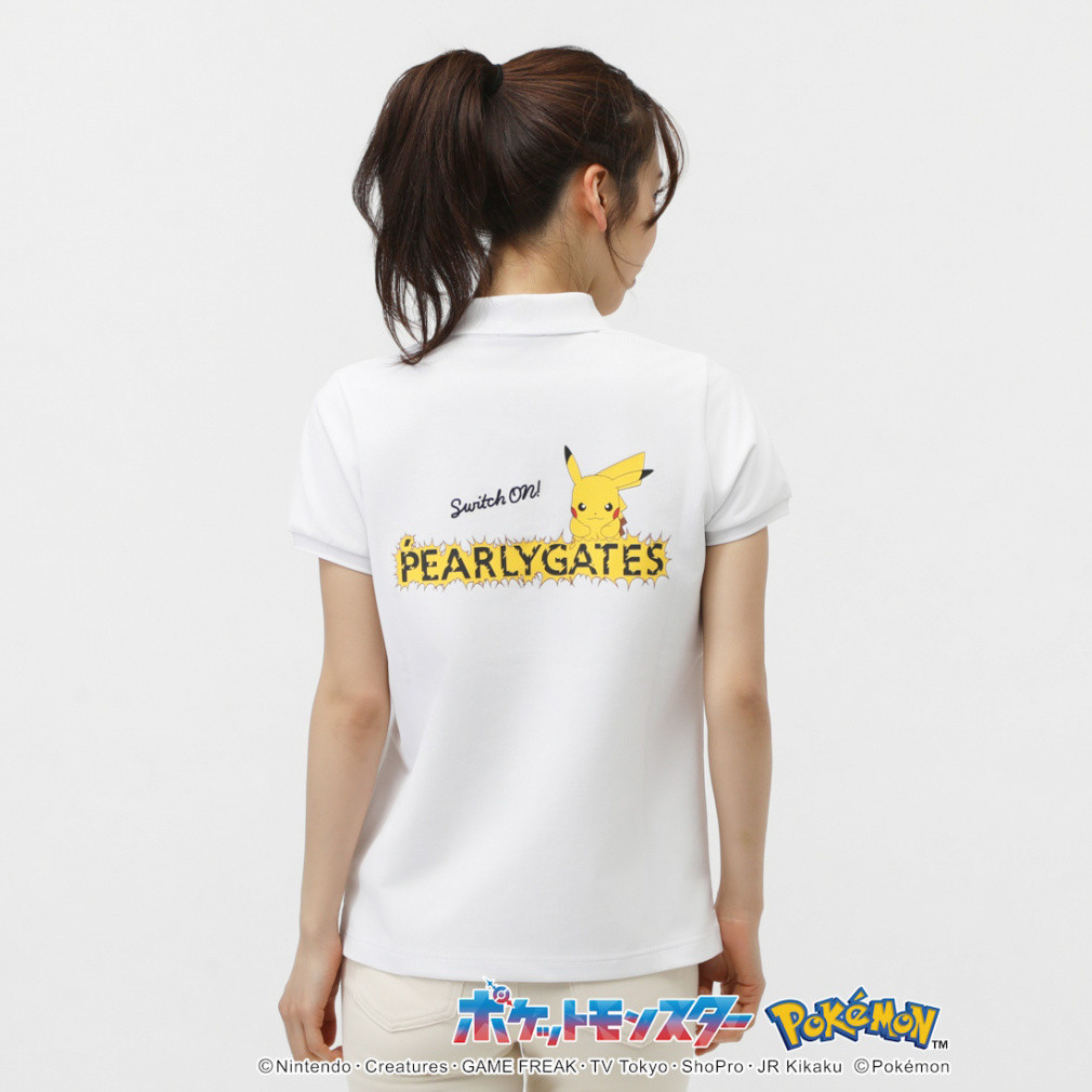 人気完売パーリーゲイツポケモンピカチュウ ボーダー調カノコ半袖ポロシャツサイズ0 人気完売パーリーゲイツポケモンピカチュウ ボーダー調カノコ