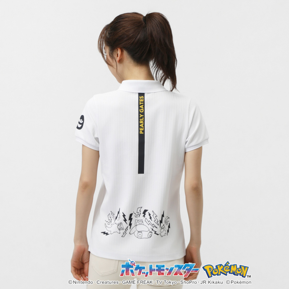 パーリーゲイツ レディース ゴルフウェア 半袖シャツ 春 夏 【ポケモン