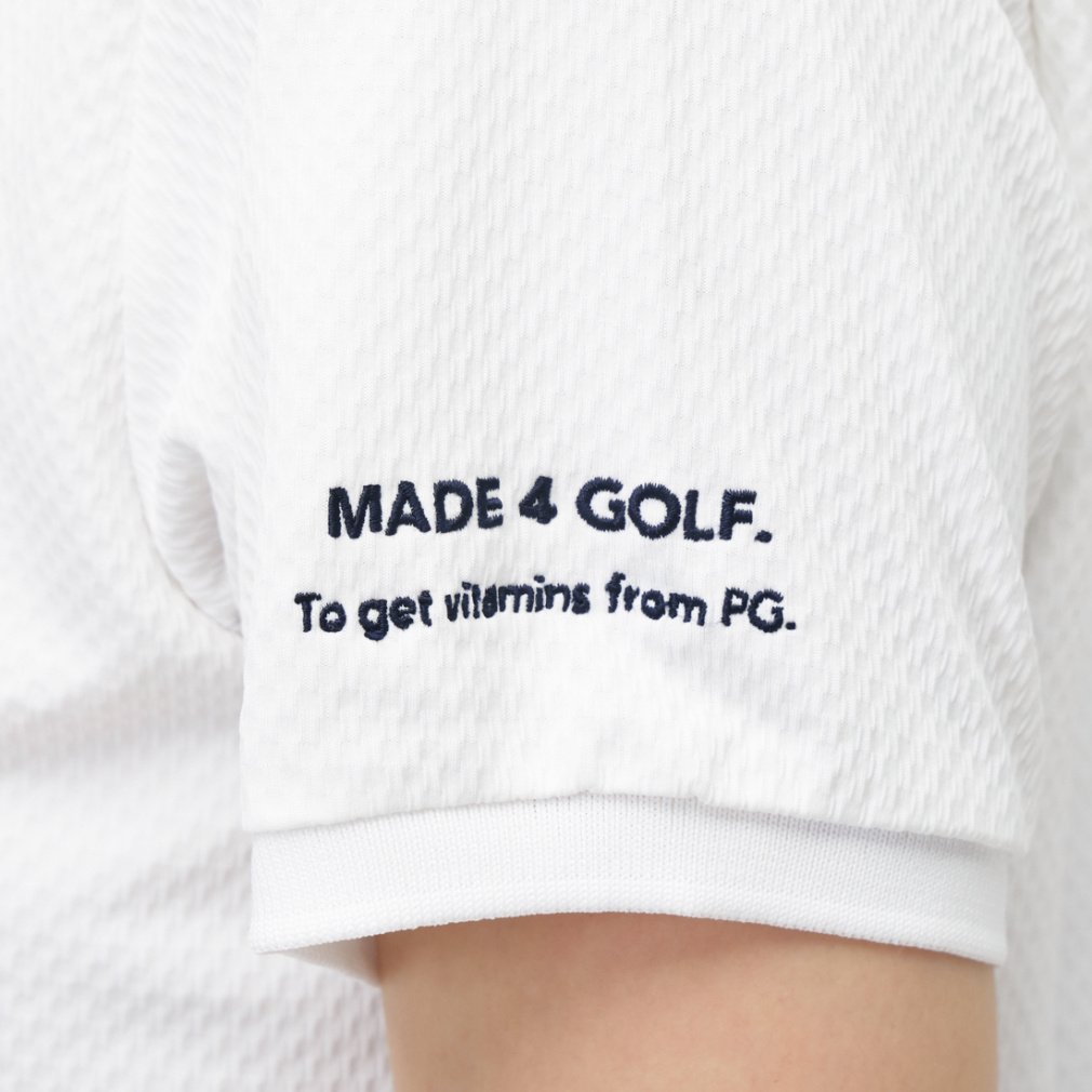 パーリーゲイツ レディース ゴルフウェア 半袖シャツ 春 夏 サッカー