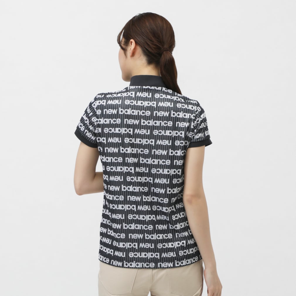 ニューバランス レディース ゴルフウェア 半袖シャツ 春 夏 HALF ZIP