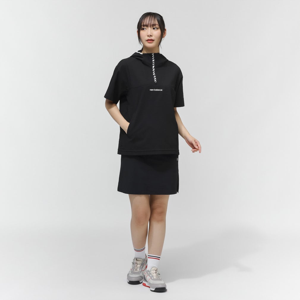 ニューバランス レディース ゴルフウェア 半袖シャツ 春 夏 HALF ZIP