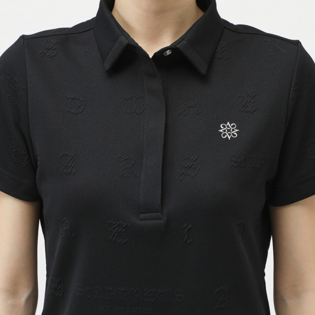 ゴルフ セントアンドリュース レディース 半袖 ニット Tシャツ ST ANDREWS セントアンドリュース 2025年モデル 半袖ニットポロシャツ