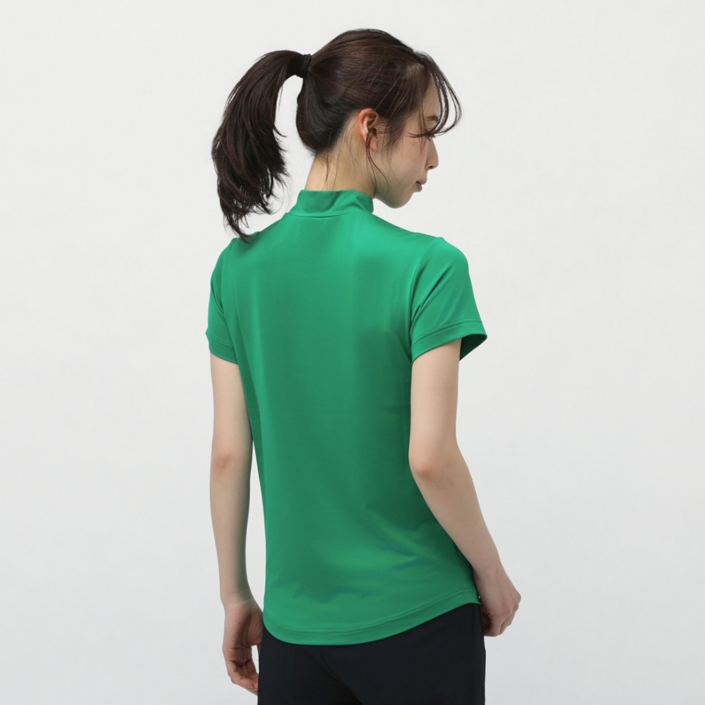 カチオンポリエステルベア天半袖ハイネック 0435167352｜Alpen Online