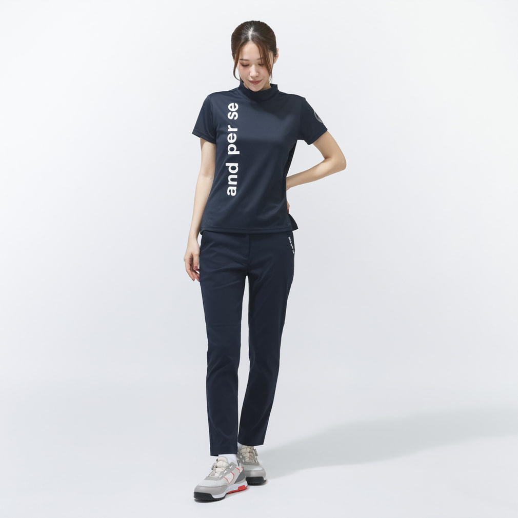 アンパスィ レディース ゴルフウェア 半袖シャツ 春 夏 アルペン別注