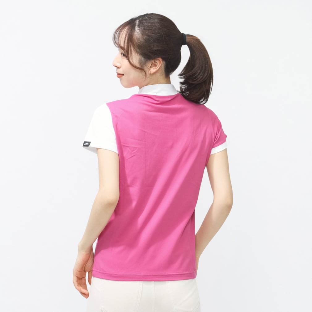 CABaN ギャバン　コットンハイネックシャツ　ピンク Matsumoto / 164cm(CABaN )スタイリング・コーディネート