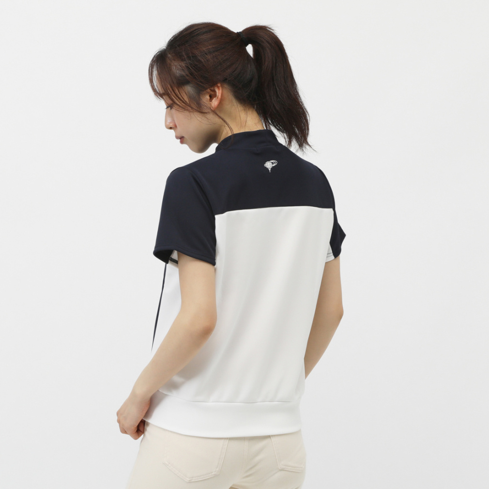 ビームスゴルフ レディース ゴルフウェア 半袖シャツ 春 夏 ORANGE