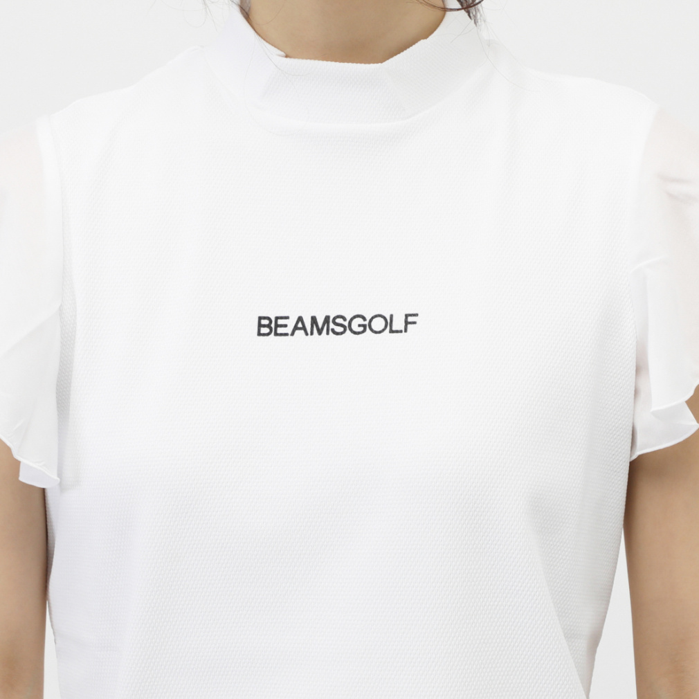 ビームスゴルフ レディース ゴルフウェア 半袖シャツ 春 夏 ORANGE