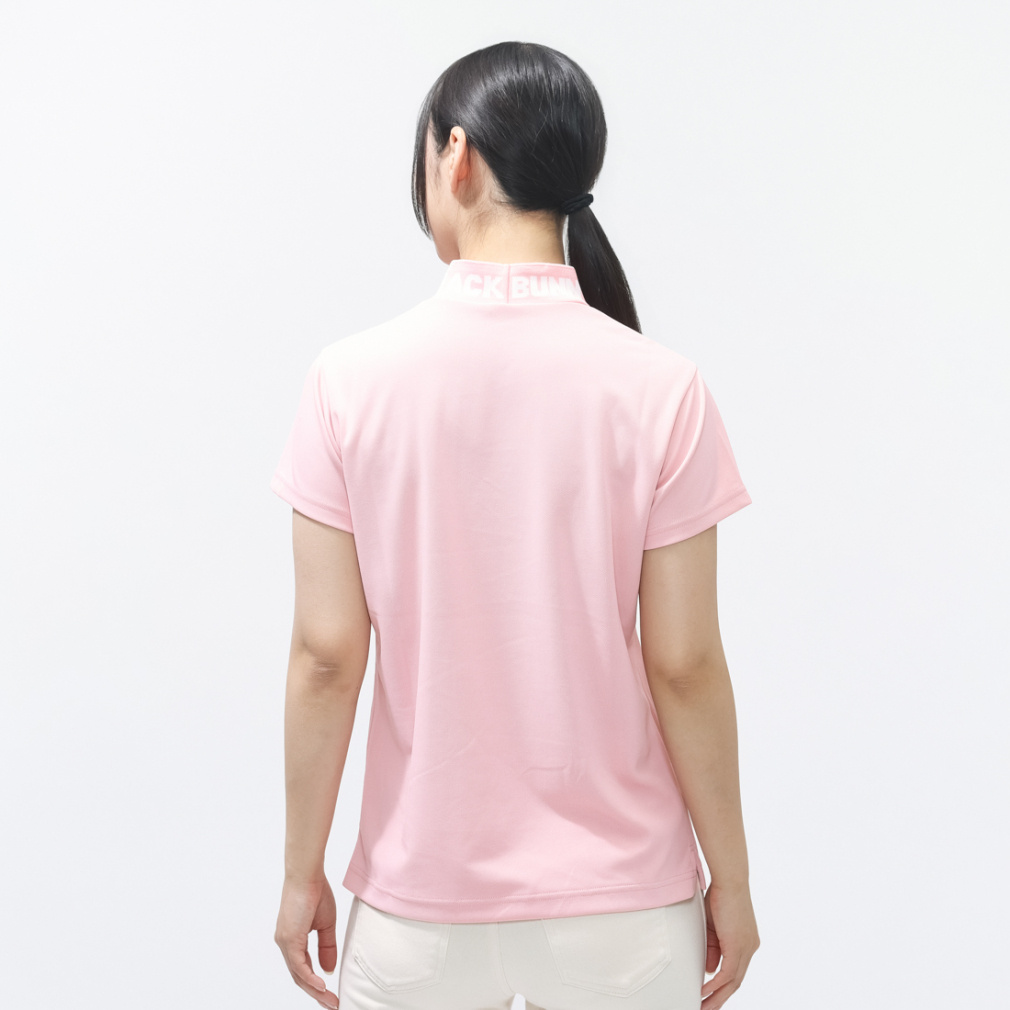 ジャック バニー レディース ゴルフウェア 半袖シャツ 春 夏 ロゴ