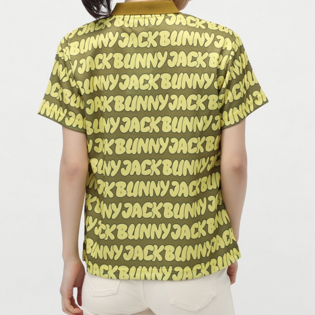 ジャック バニー レディース ゴルフウェア 半袖シャツ 春 夏 スパン