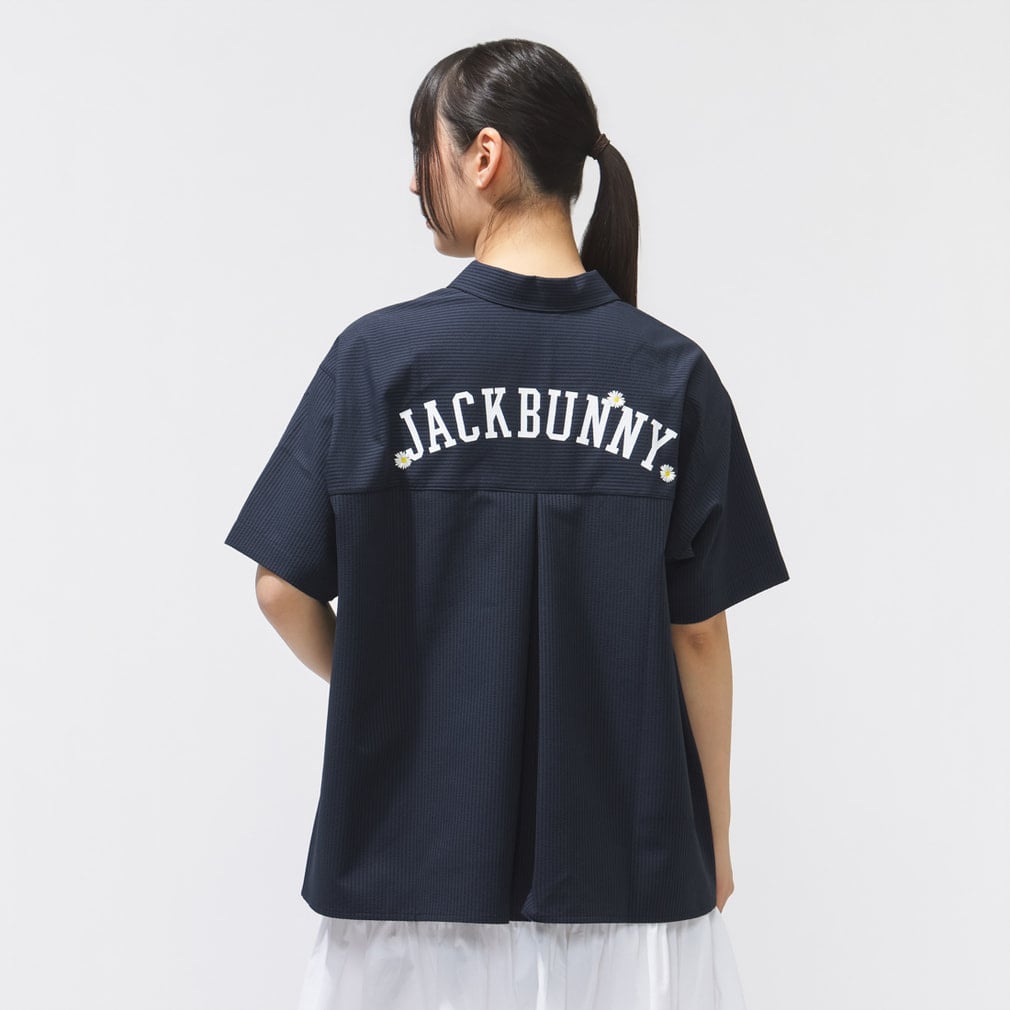 ジャック バニー レディース ゴルフウェア 半袖シャツ 春 夏 吸水速乾