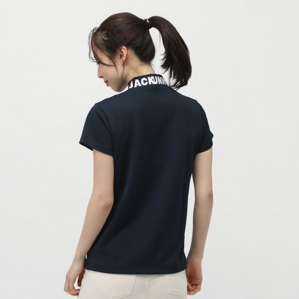 ジャック バニー レディース ゴルフウェア 半袖シャツ 春 夏 ダブル