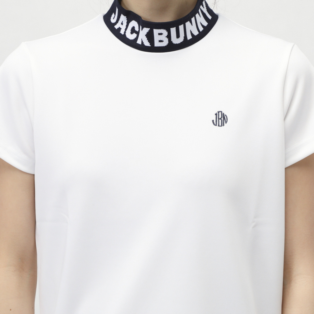 ダブルフェイスカノコモックネックカットソー(半袖) 2635167112