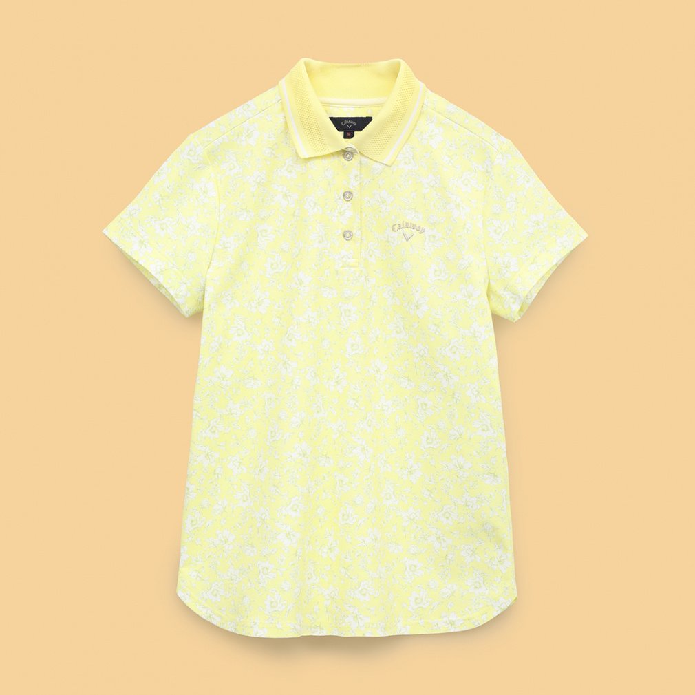 フラワープリント半袖ポロシャツ C25134207｜Alpen Online