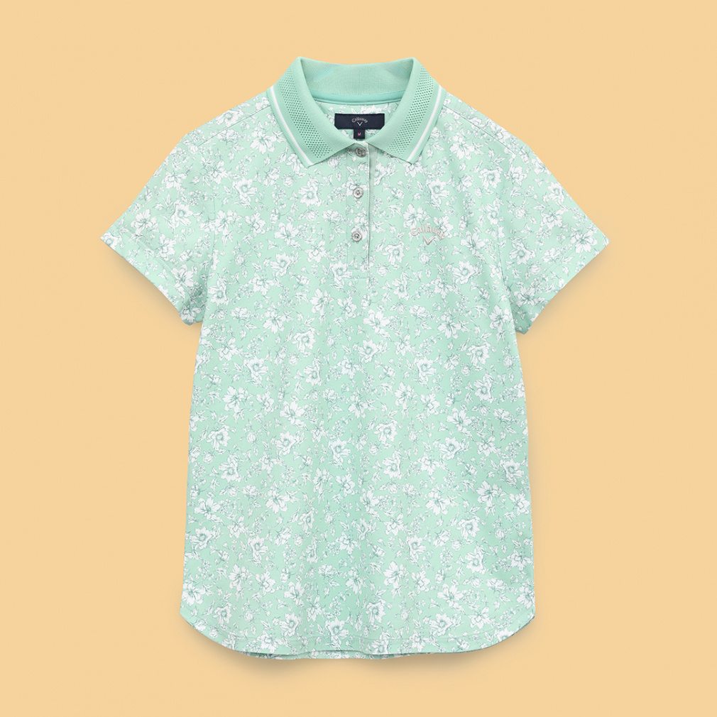 MARK&LONA フラワープリント ポロシャツ フラワープリント半袖ポロシャツ C25134207｜Alpen Online