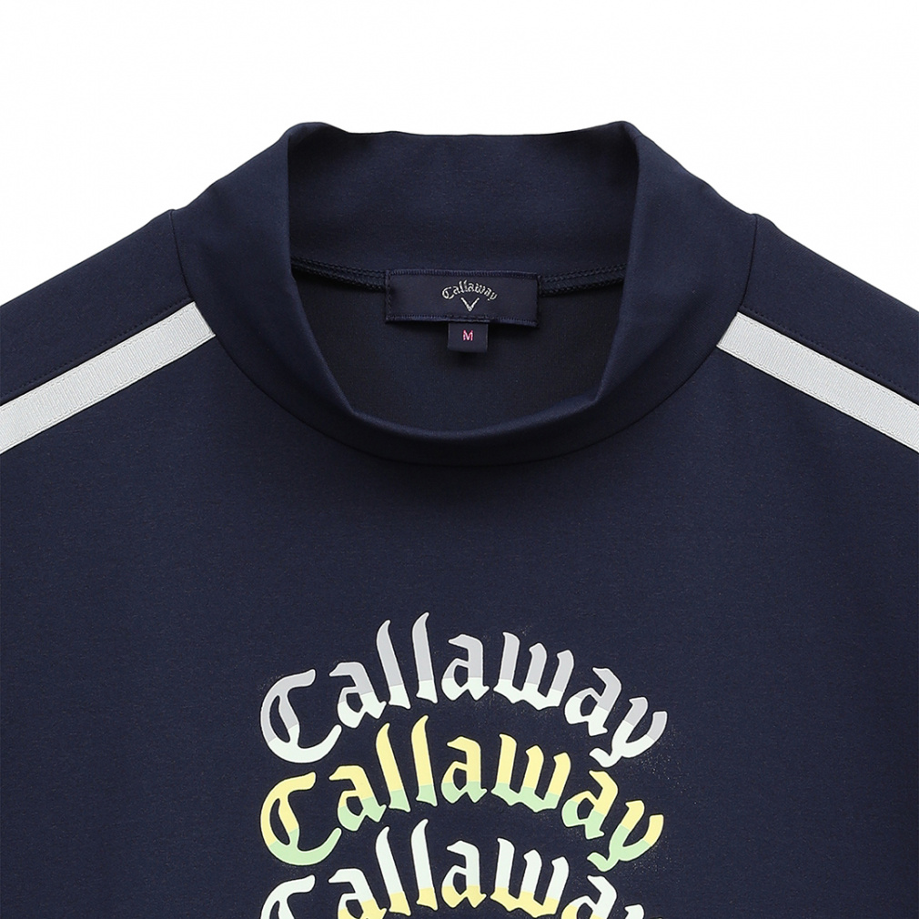 Callaway - キャロウェイ♡︎裏クールアイレットカノコモックネックシャツ 裏クールアイレットカノコモックネックシャツ C24134126｜Alpen
