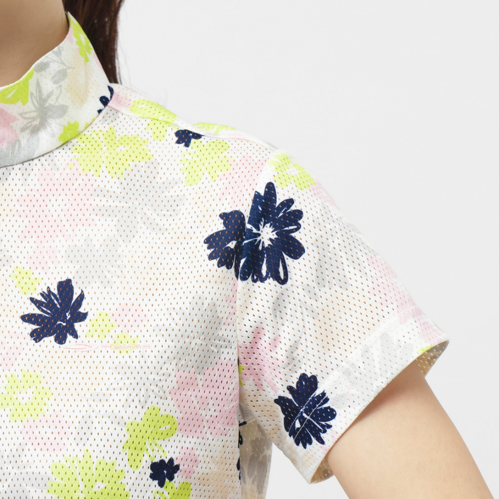 通気UVカットメッシュ総柄ハーフZIPシャツ TR-1H2545Z｜Alpen Online