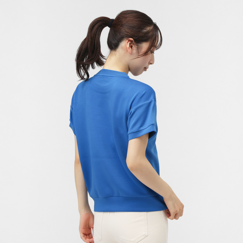 アンパスィ レディース ゴルフウェア 半袖シャツ 秋 冬 スウェット