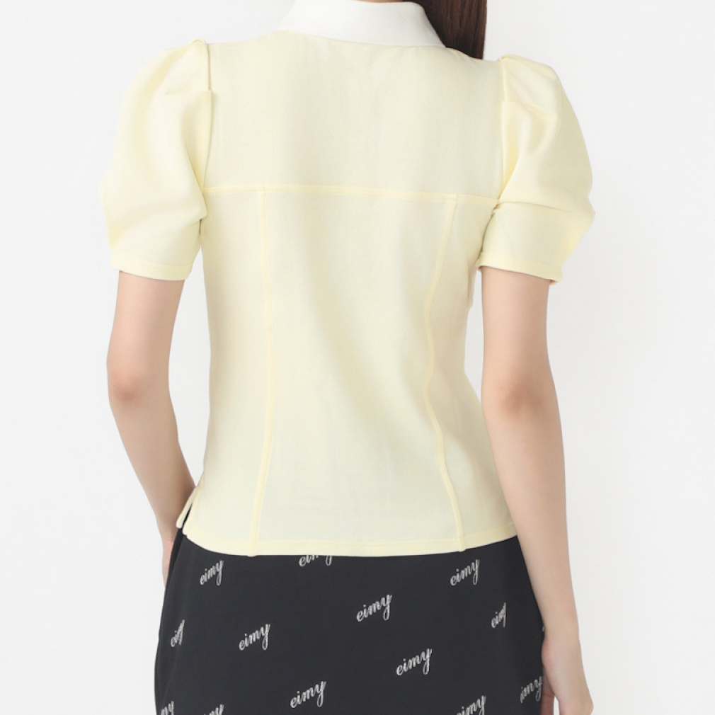 エイミーゴルフ レディース ゴルフウェア 半袖シャツ 秋 冬 ビスチェ