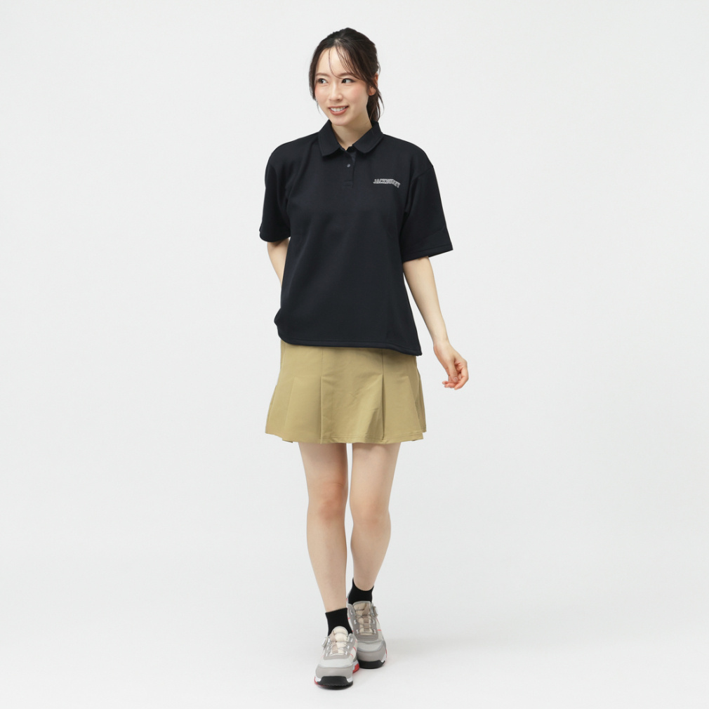 ジャックバニーゴルフ未使用ポロシャツ＆スカート ジャック バニー レディース ゴルフウェア 半袖シャツ 秋 冬 T/R