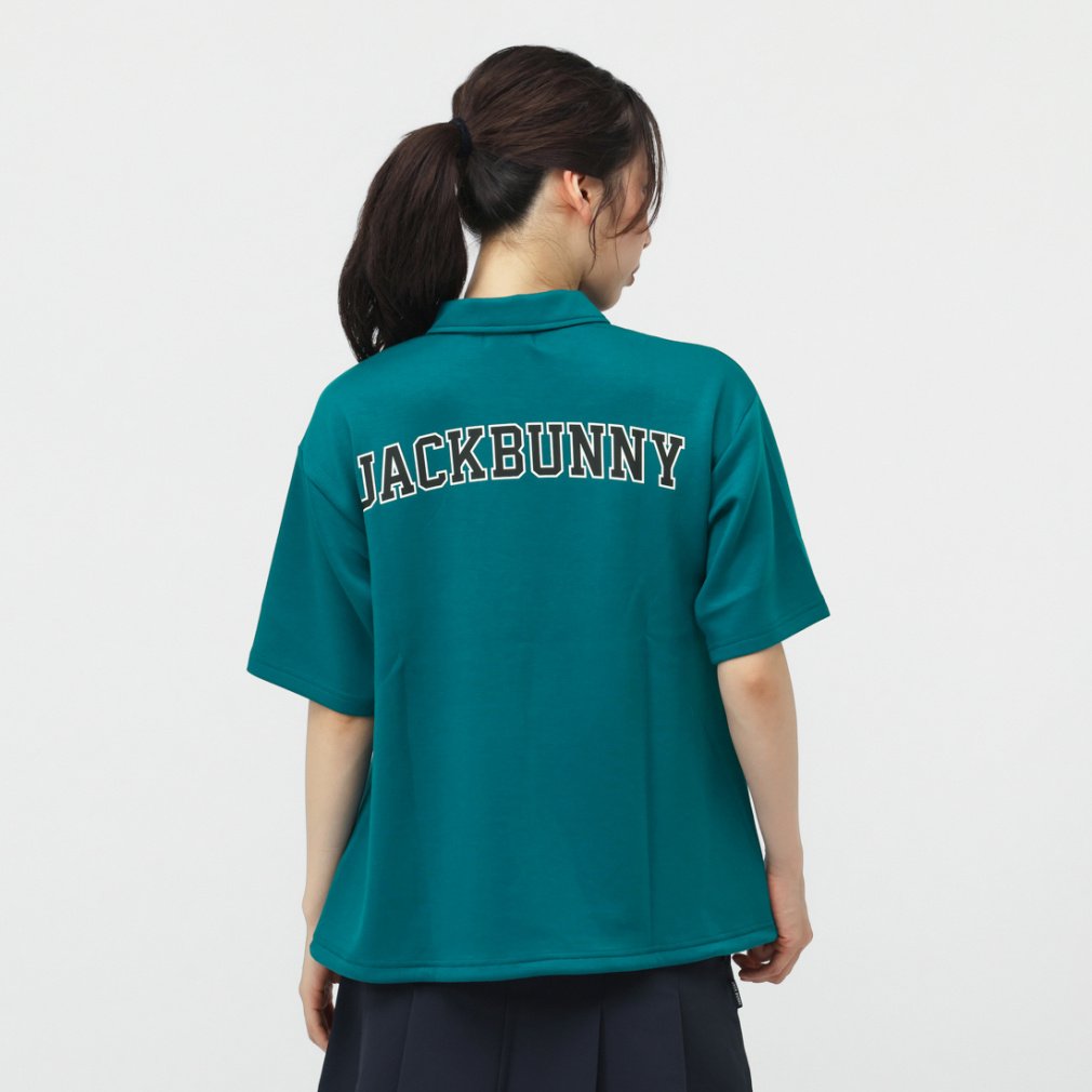 ジャック バニー レディース ゴルフウェア 半袖シャツ 秋 冬 T/R