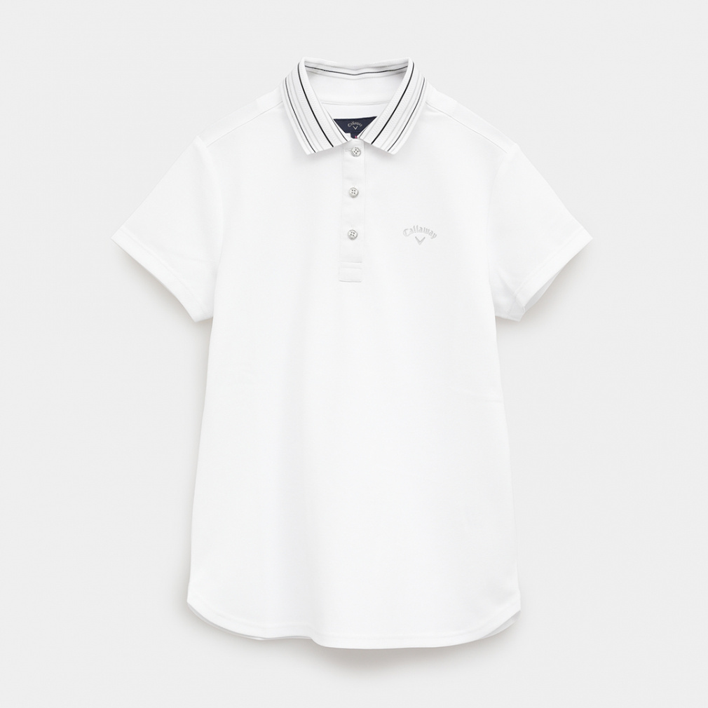 キャロウェイ レディース ゴルフウェア 半袖シャツ 秋 冬 オニカノコ